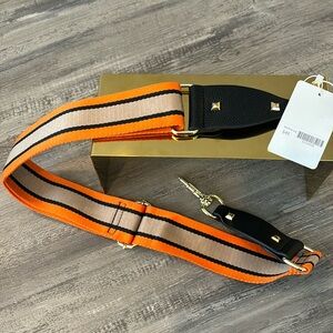 Orange black cream brand new strap. Strap only